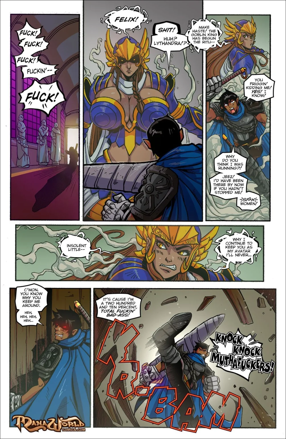 Mana World 19 - Unholy Matrimony porn comic picture 1