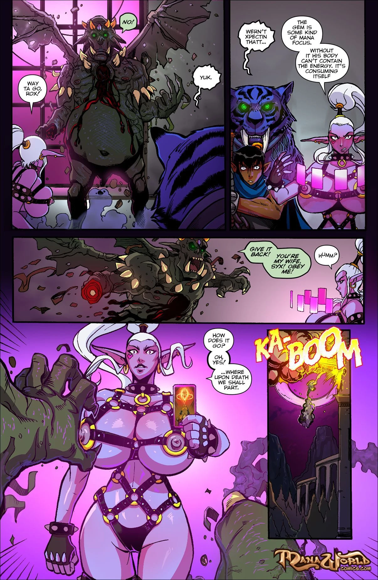 Mana World 19 - Unholy Matrimony porn comic picture 21