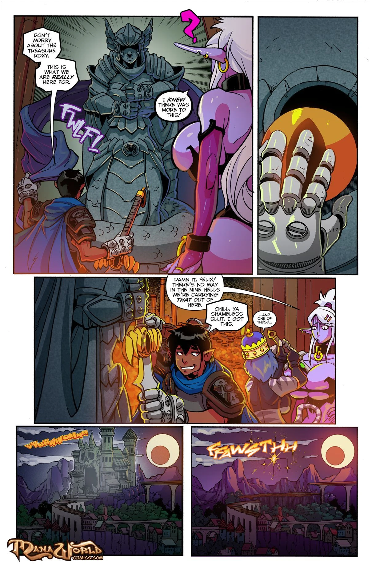 Mana World 19 - Unholy Matrimony porn comic picture 24