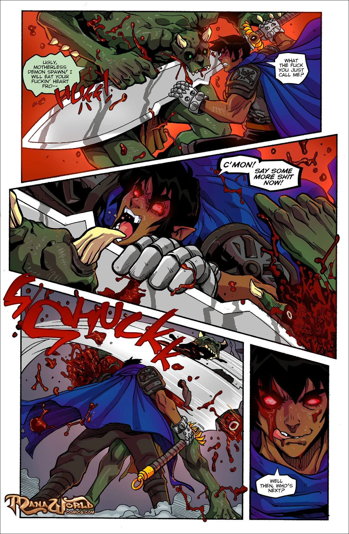 Mana World 19 - Unholy Matrimony porn comic picture 6