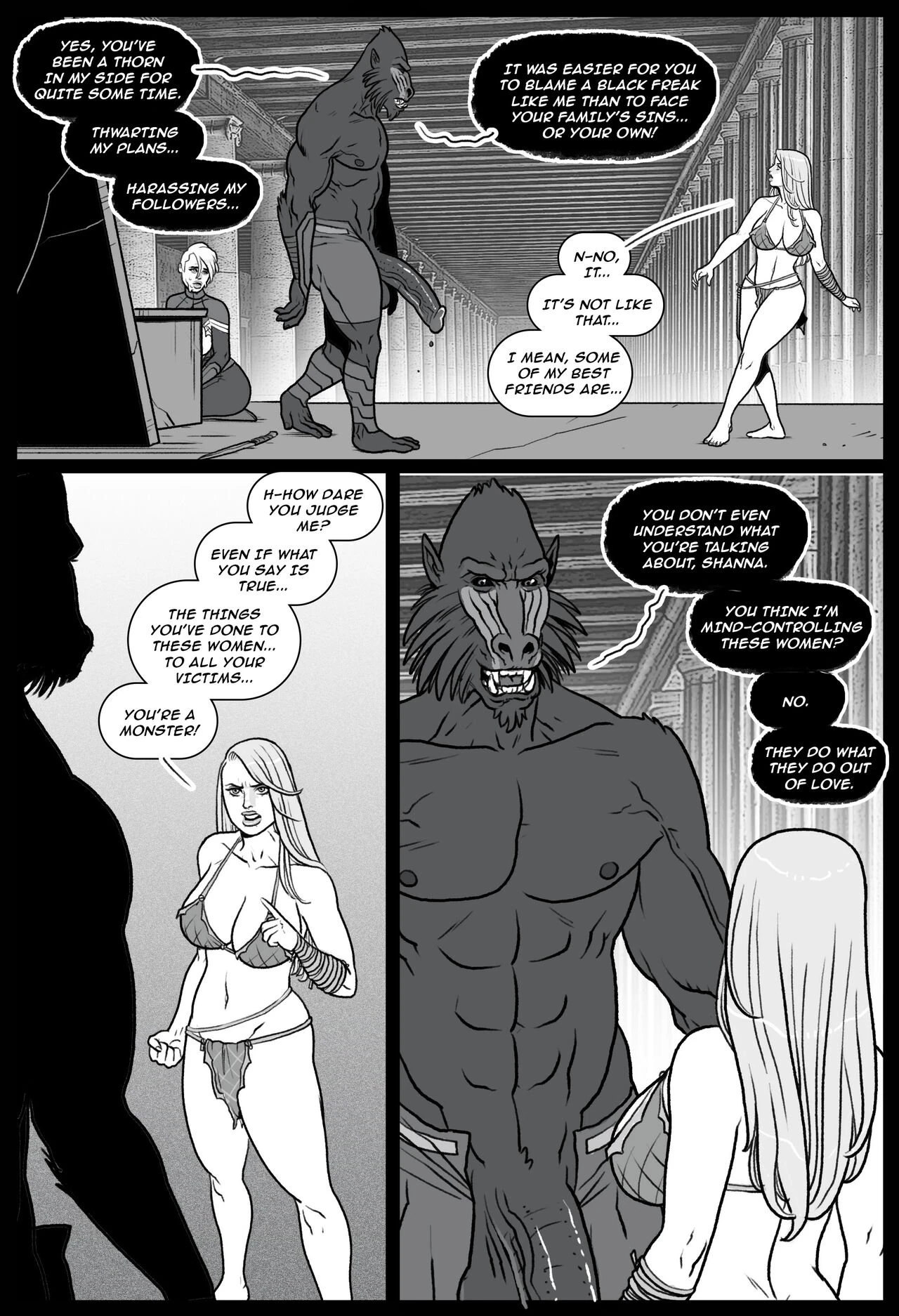 Mandrill - The Fall of Shanna porn comic picture 12