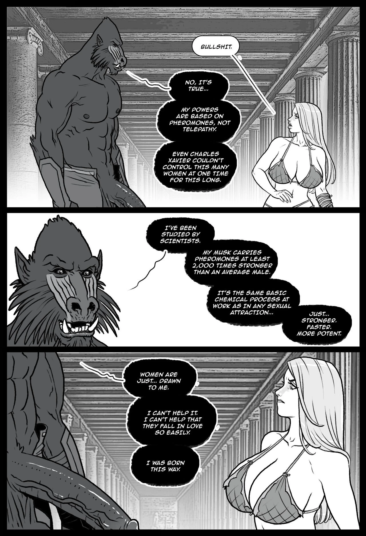 Mandrill - The Fall of Shanna porn comic picture 13