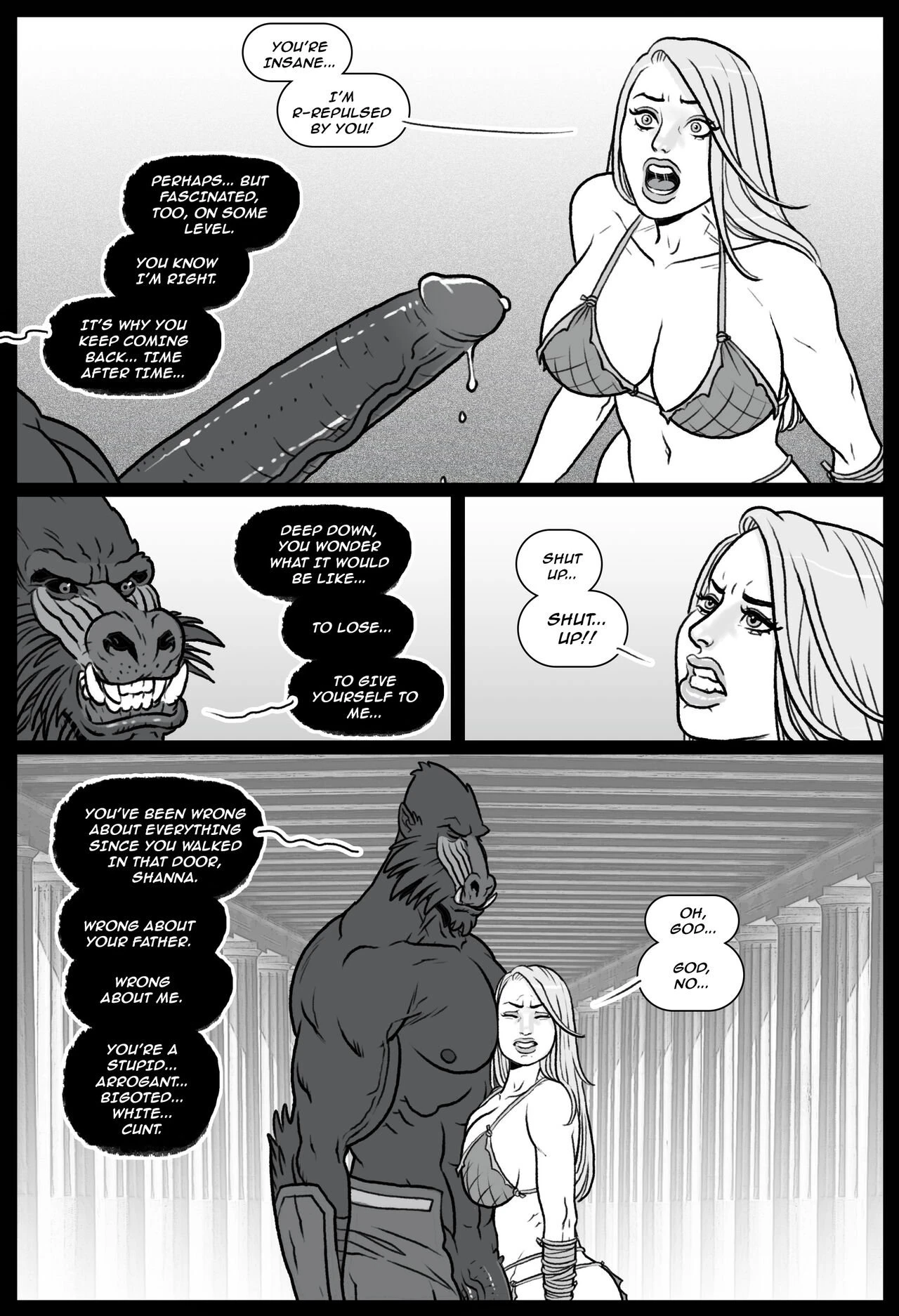 Mandrill - The Fall of Shanna porn comic picture 15
