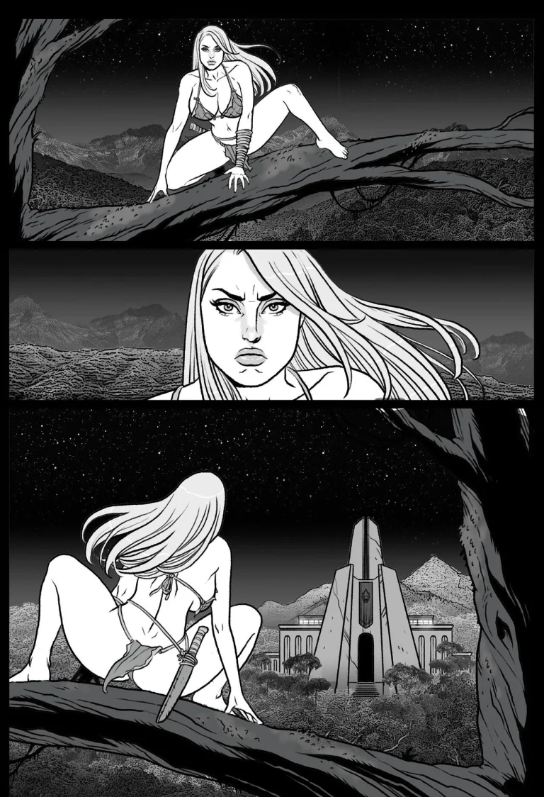 Mandrill - The Fall of Shanna porn comic picture 2