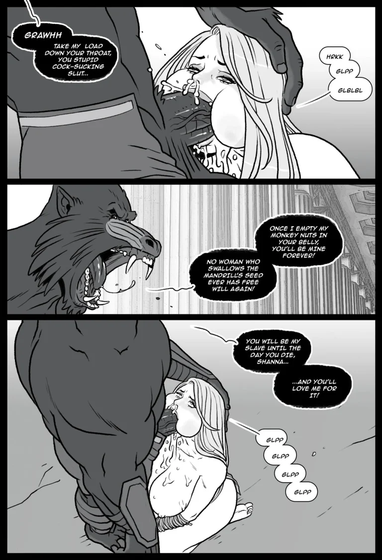 Mandrill - The Fall of Shanna porn comic picture 25