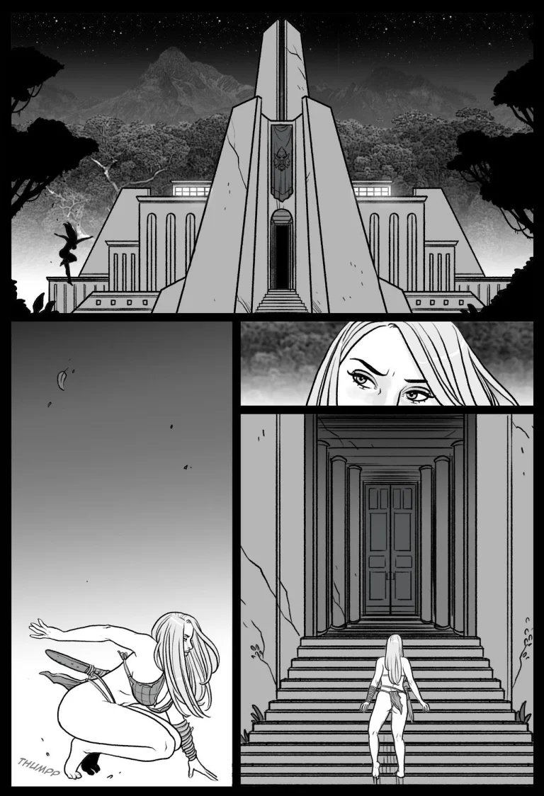Mandrill - The Fall of Shanna porn comic picture 3