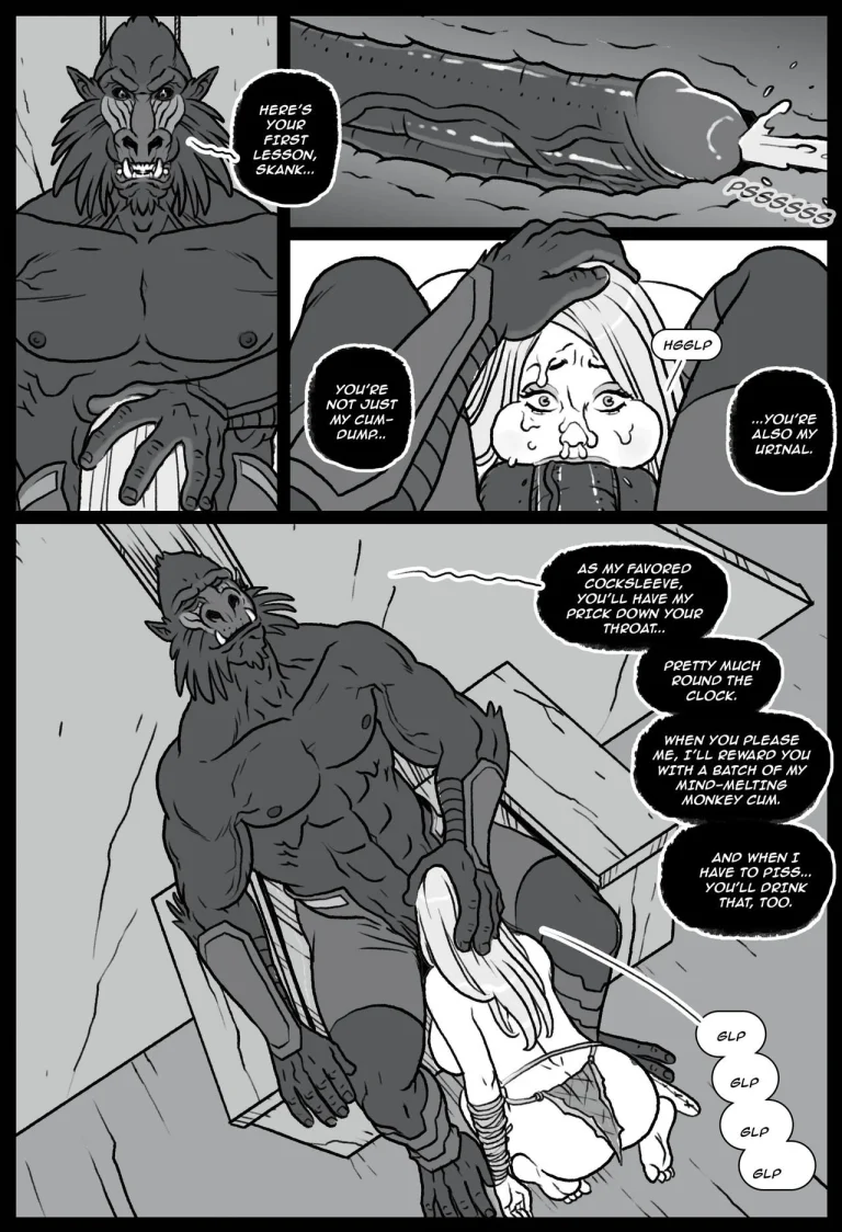 Mandrill - The Fall of Shanna porn comic picture 32