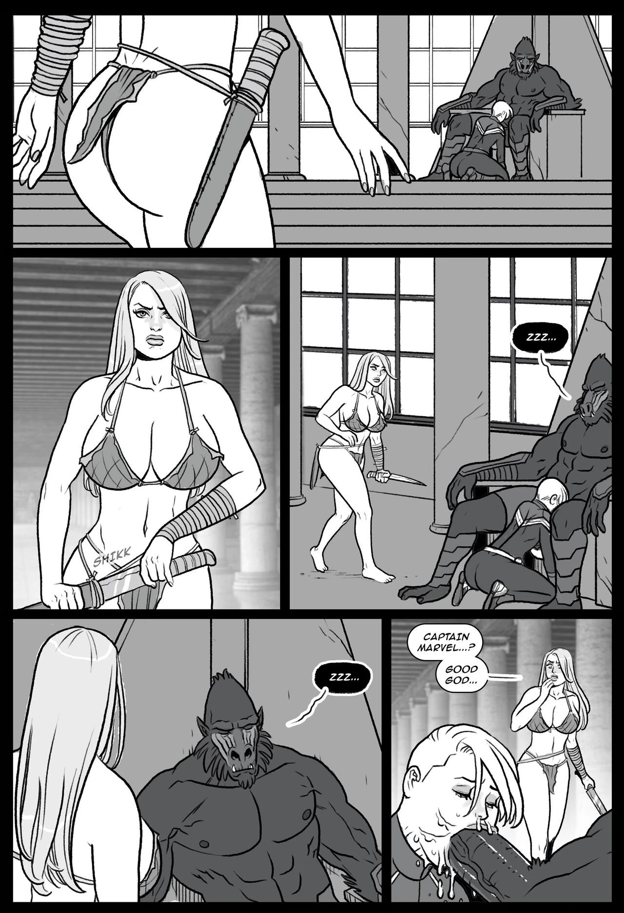 Mandrill - The Fall of Shanna porn comic picture 7
