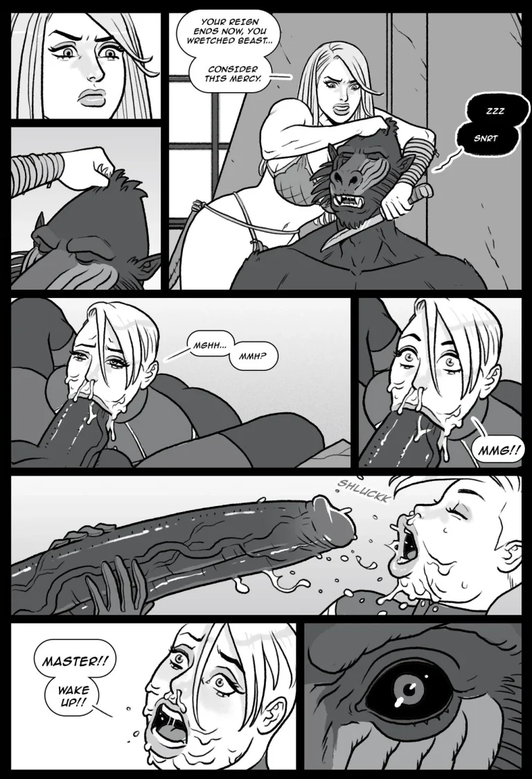 Mandrill - The Fall of Shanna porn comic picture 8