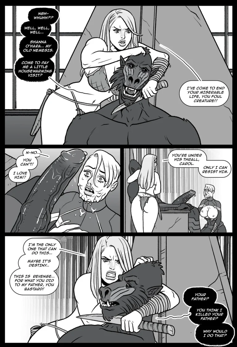 Mandrill - The Fall of Shanna porn comic picture 9
