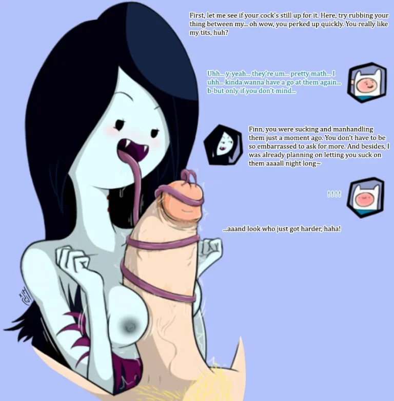 Marceline's new boytoy porn comic picture 12