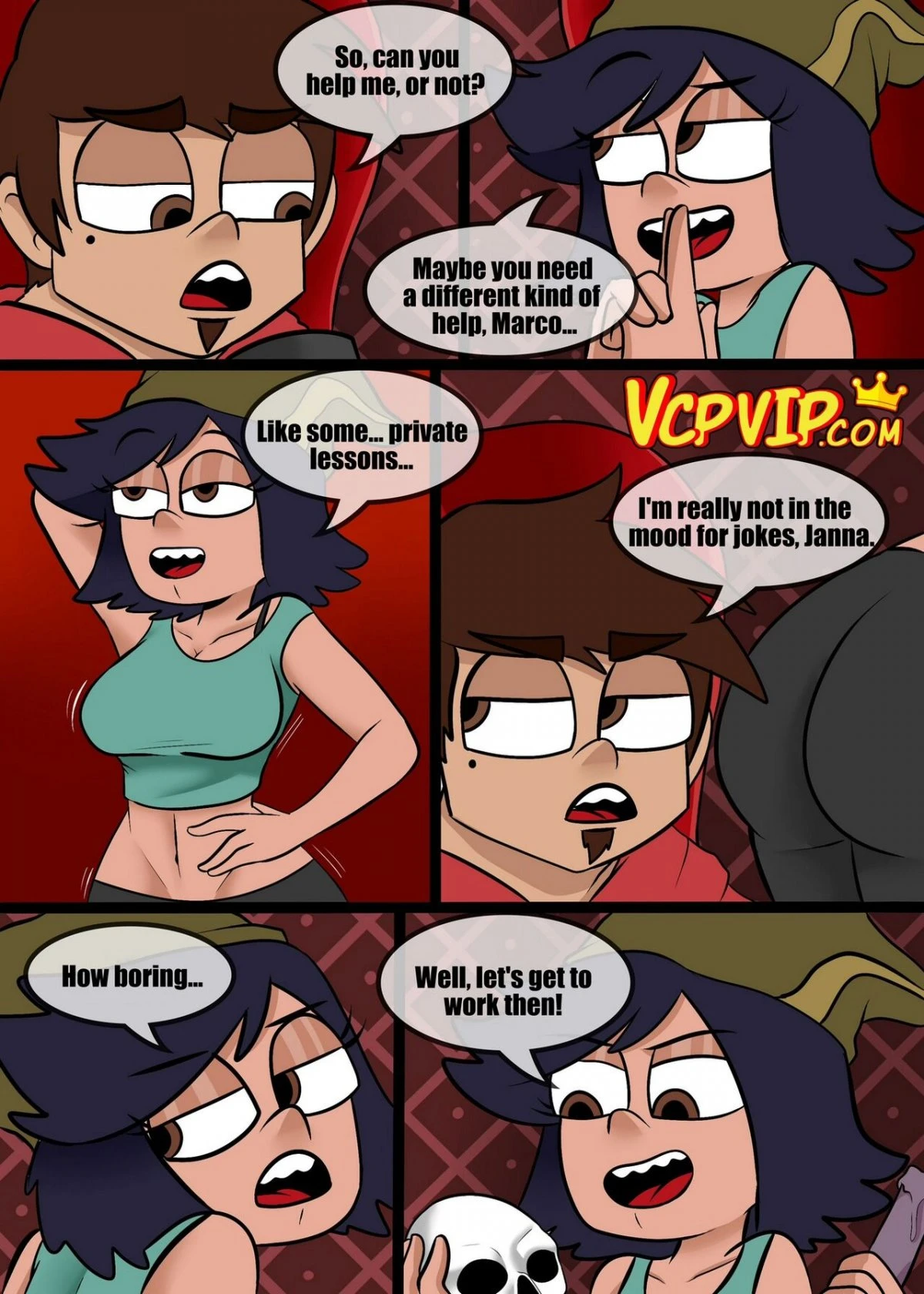 Marco vs the Forces of Lust porn comic picture 4