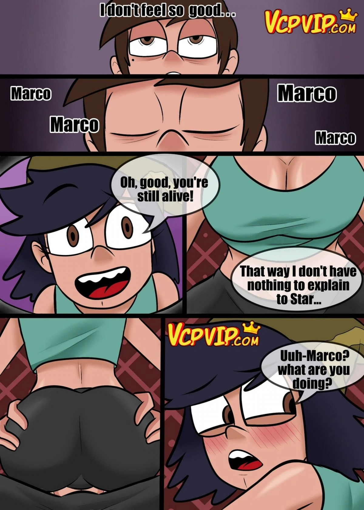Marco vs the Forces of Lust porn comic picture 6
