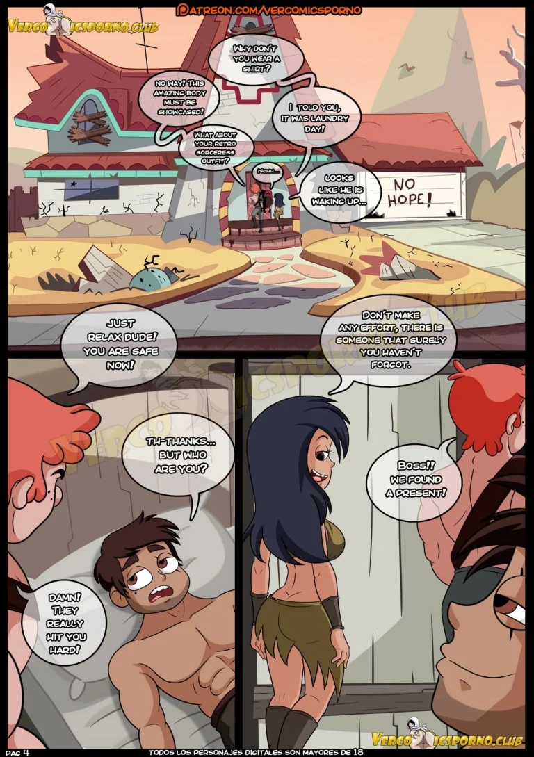 Marco vs The forces of time 2 - Consequences porn comic picture 5