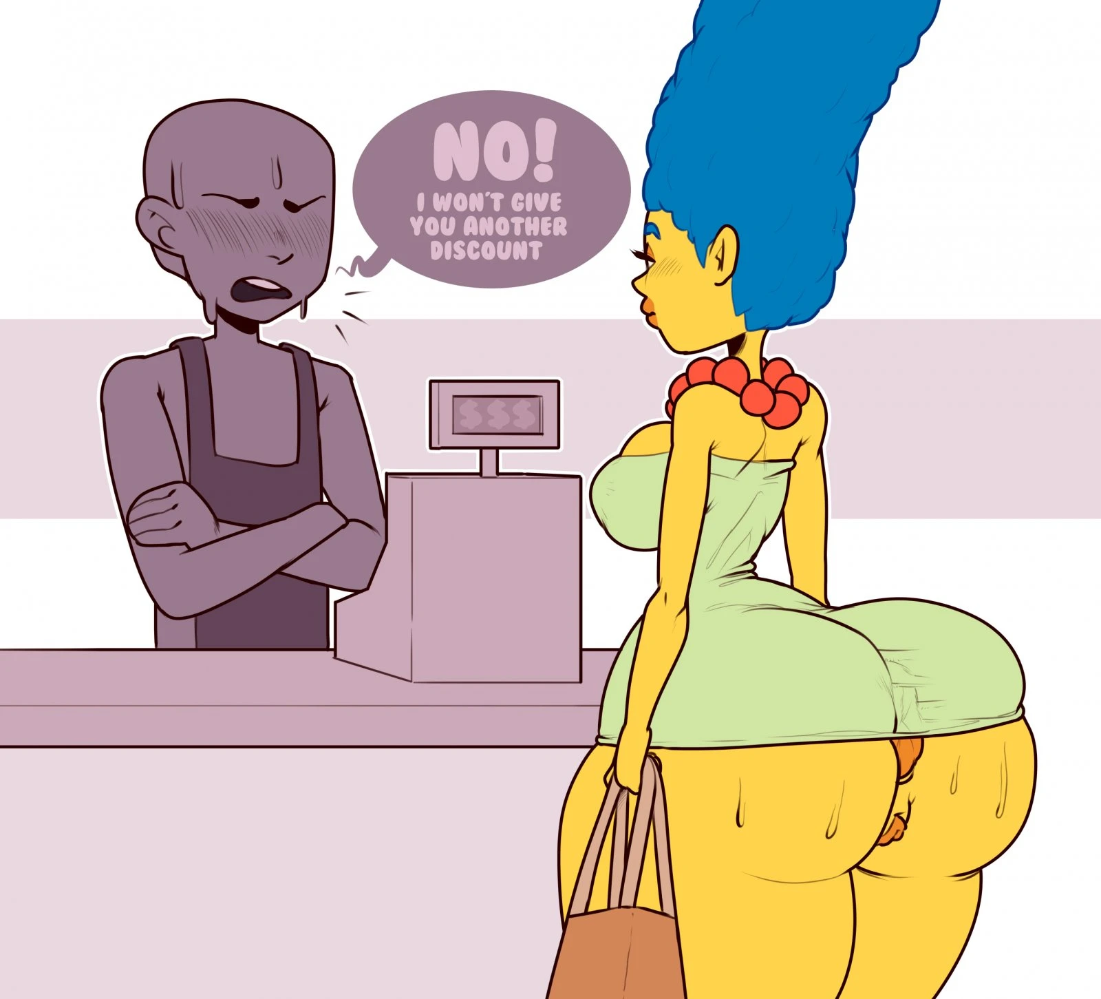 Marge's Discount porn comic picture 1