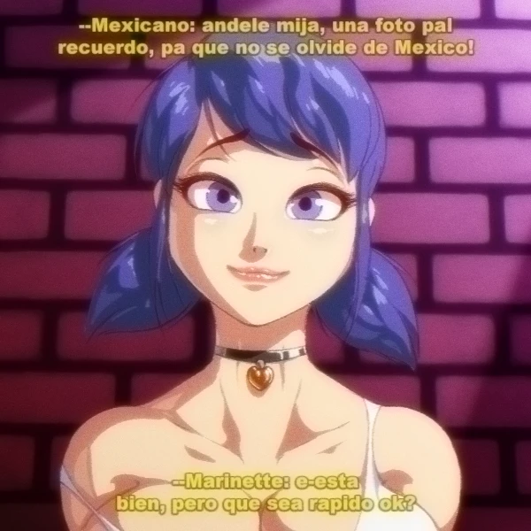 Marinette goes to Mexico porn comic picture 1