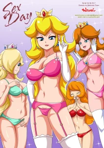 Mario Movie Celebration Comic porn comic picture 1