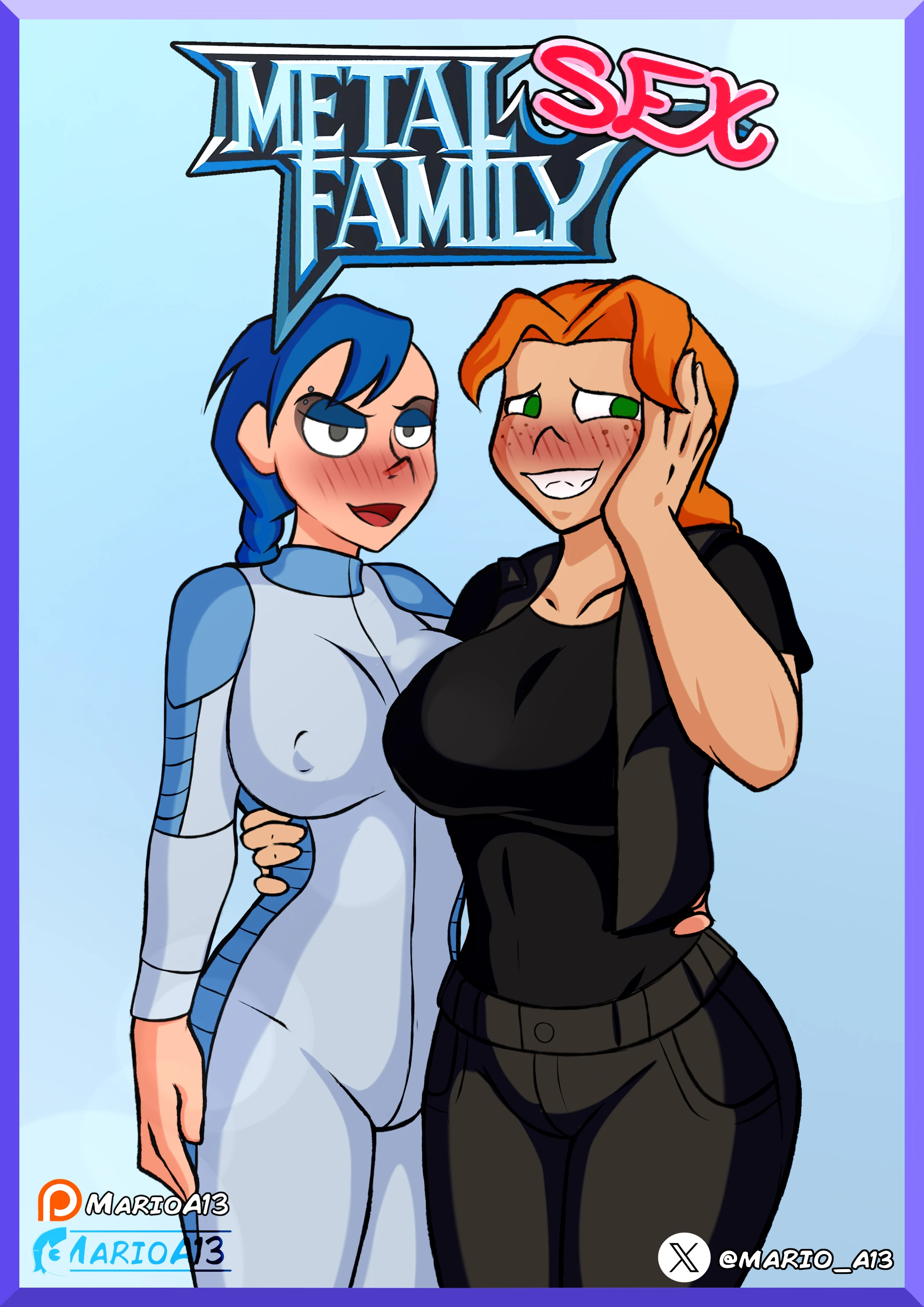 [MarioA13] Metal SEX Family porn comic picture 1