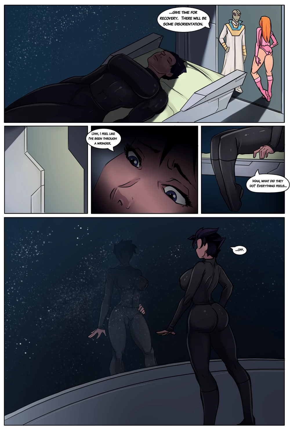 Mark Grayson in Anissa's body porn comic picture 1