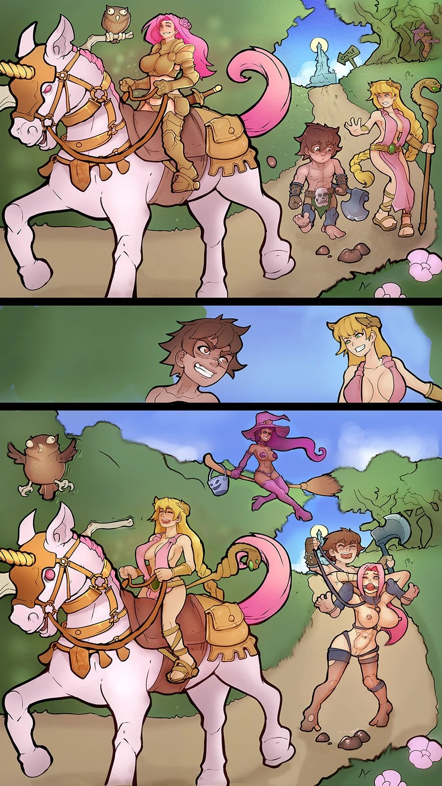 Mark The Barbarian Dwarf porn comic picture 105