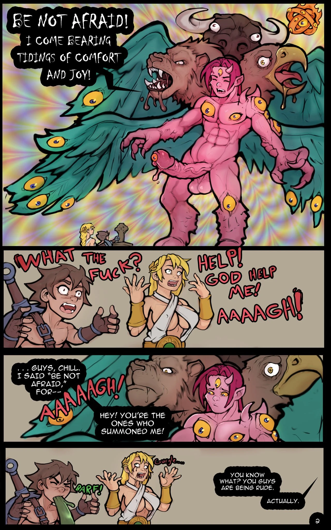 Mark The Barbarian Dwarf porn comic picture 125