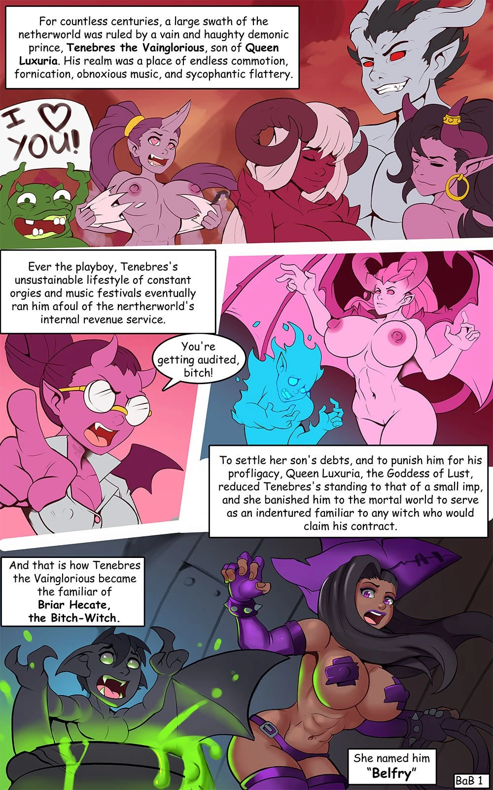 Mark The Barbarian Dwarf porn comic picture 61