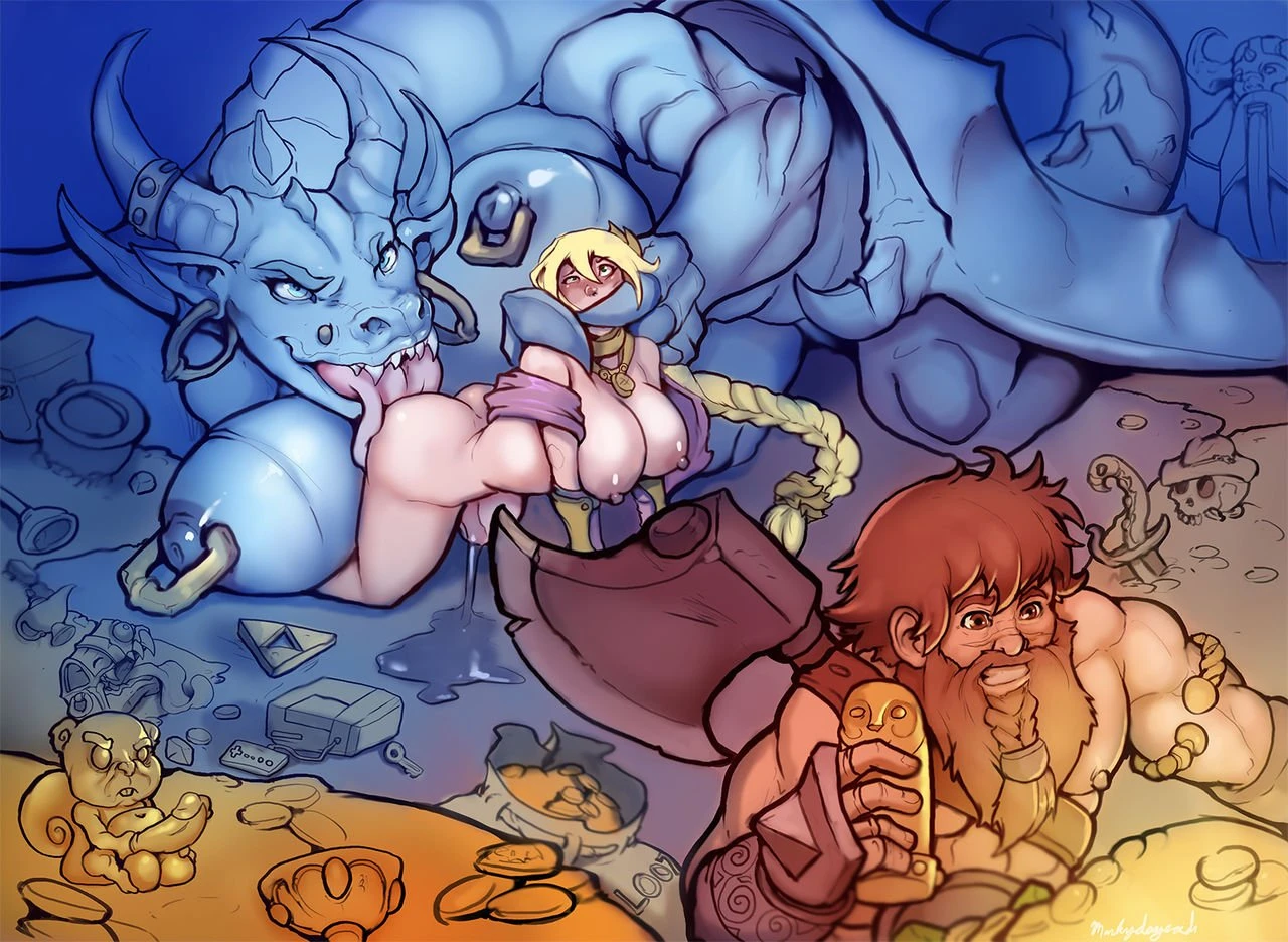 Mark The Barbarian Dwarf porn comic picture 73