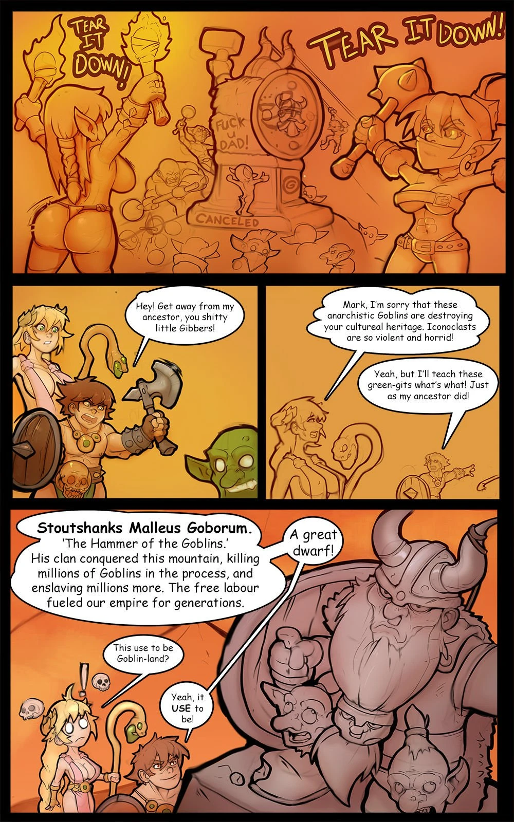 Mark The Barbarian Dwarf porn comic picture 83