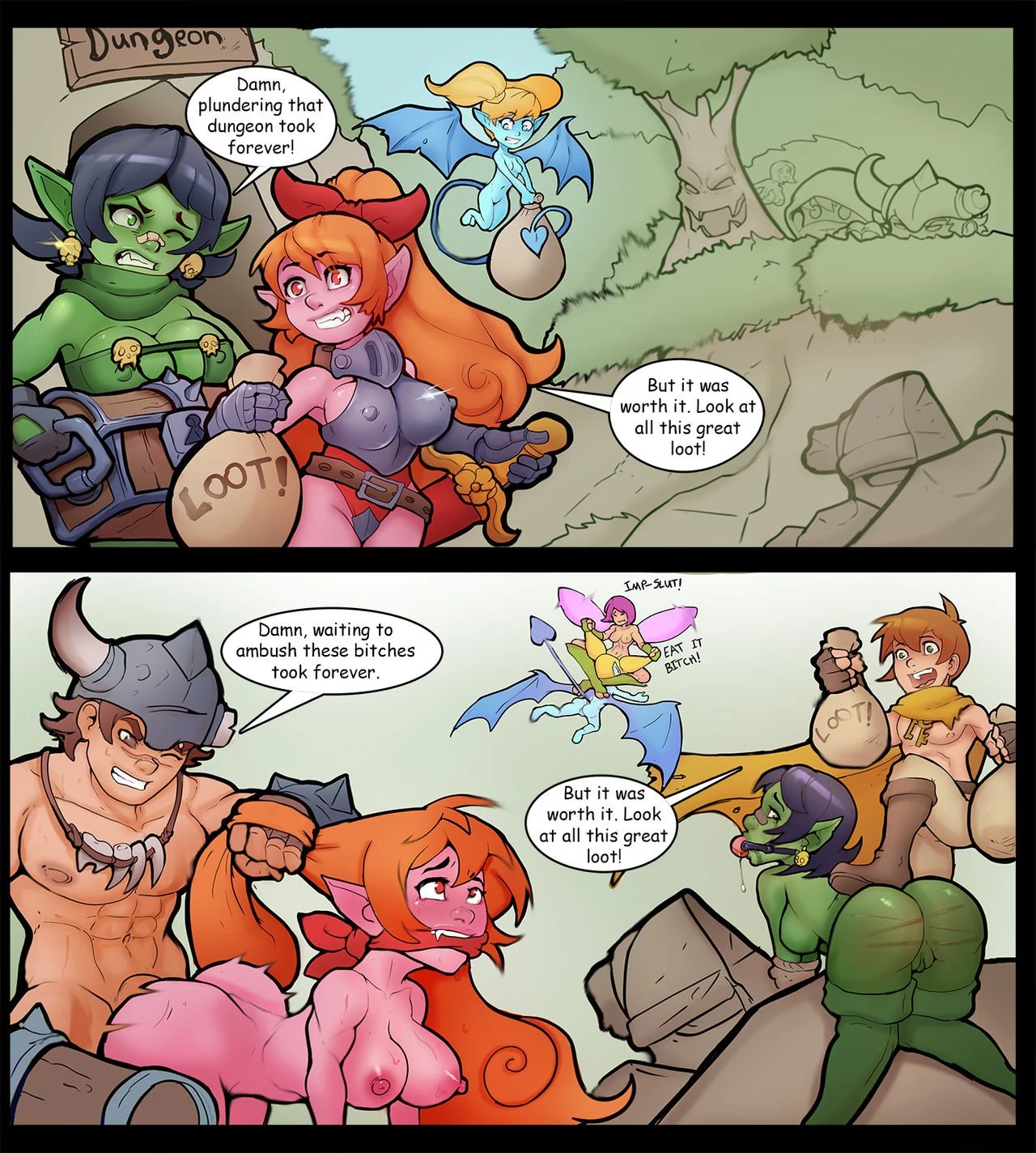 Mark The Barbarian Dwarf porn comic picture 84