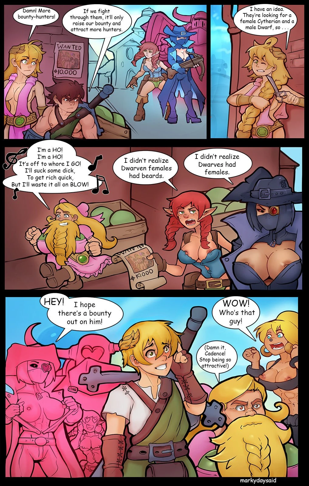 Mark The Barbarian Dwarf porn comic picture 93