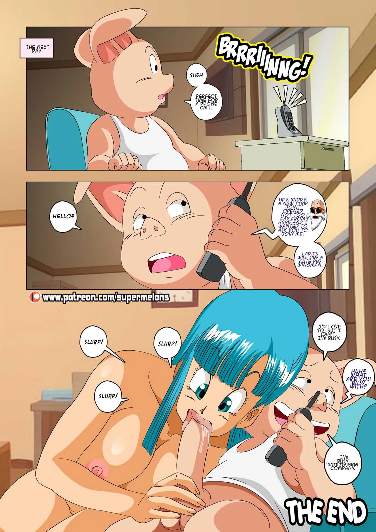 Maron's New Boyfriend porn comic picture 11