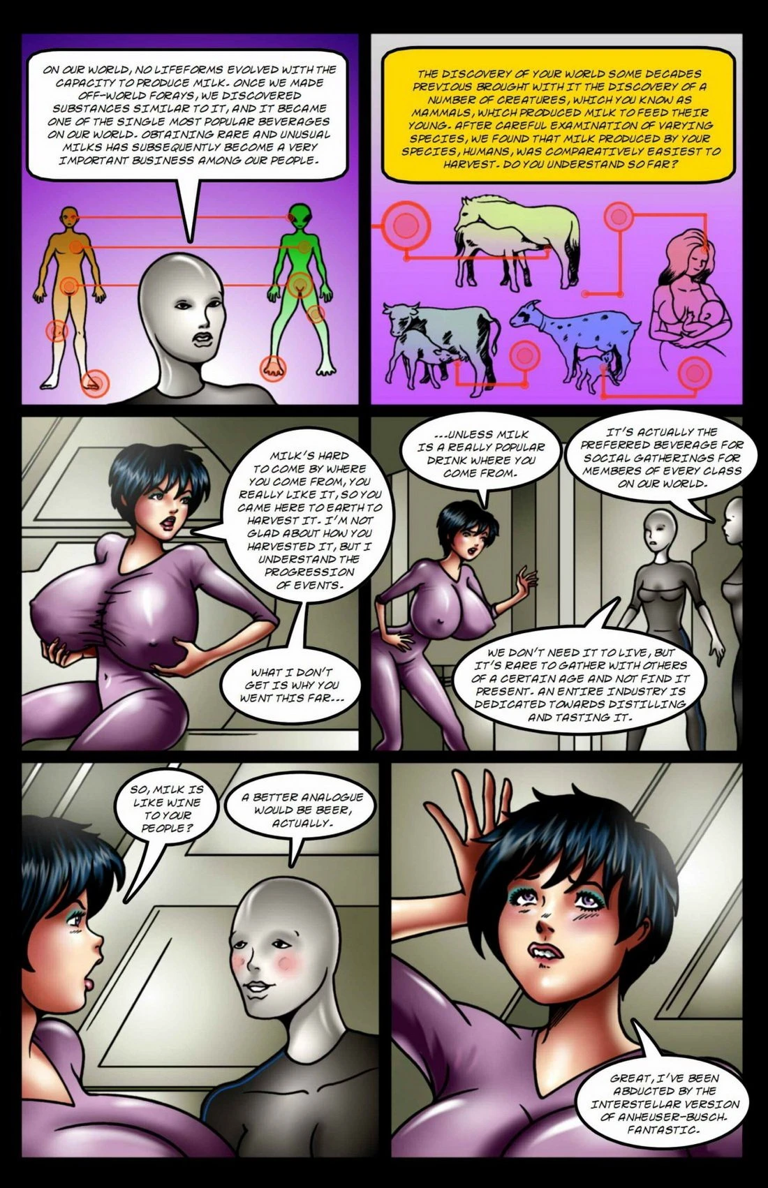Mars Wants Milk porn comic picture 13