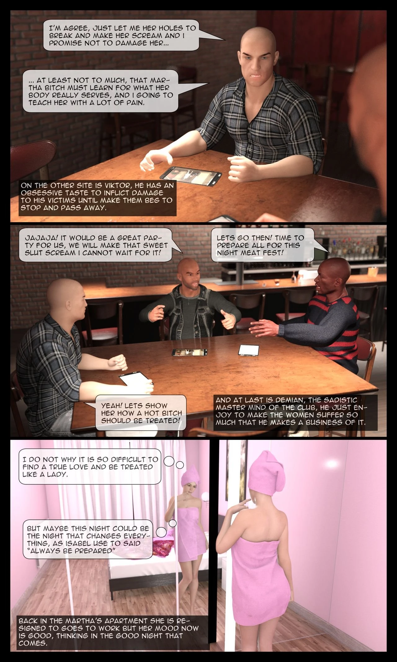 Martha's Tragedy Episode 1 porn comic picture 10