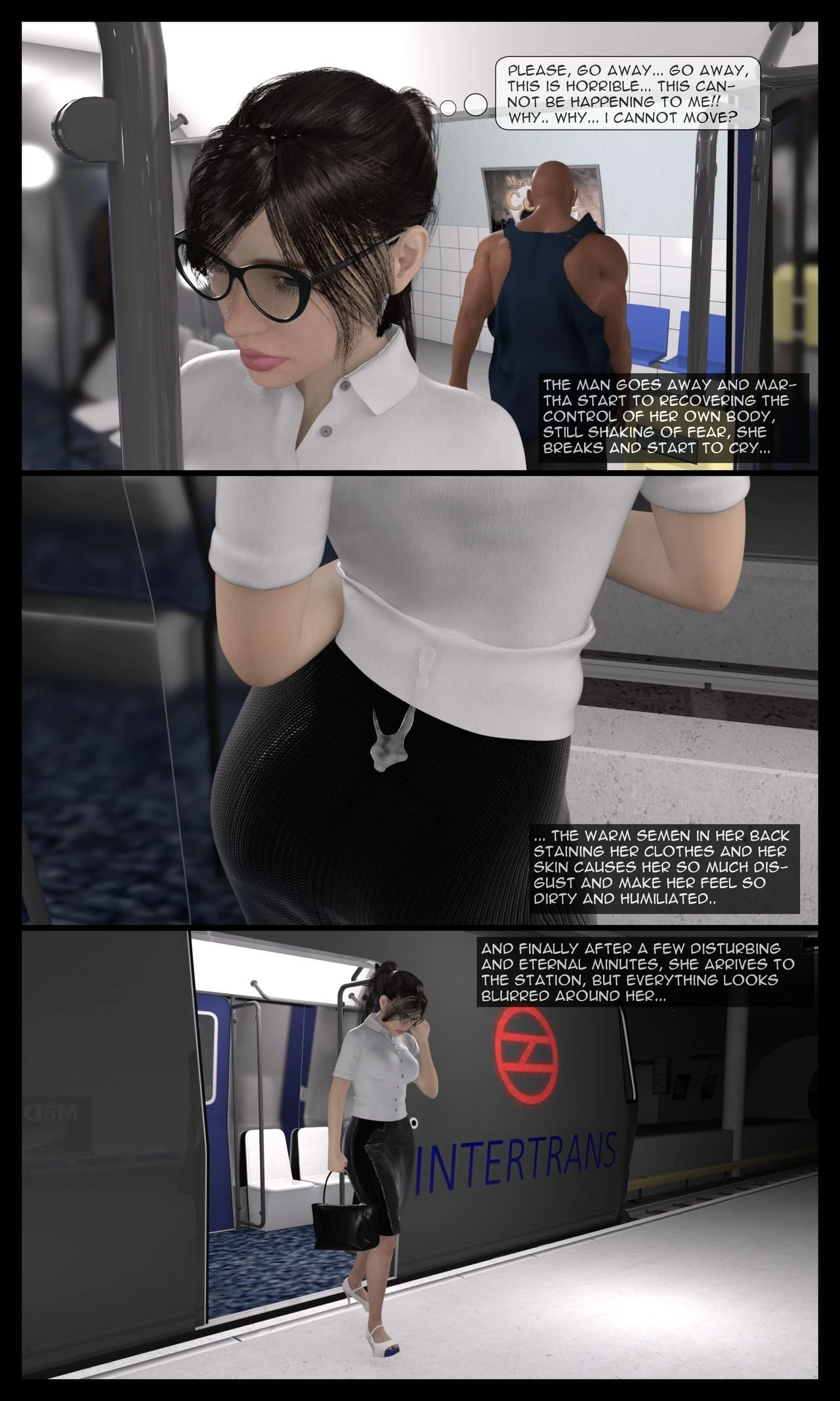 Martha's Tragedy Episode 1 porn comic picture 22