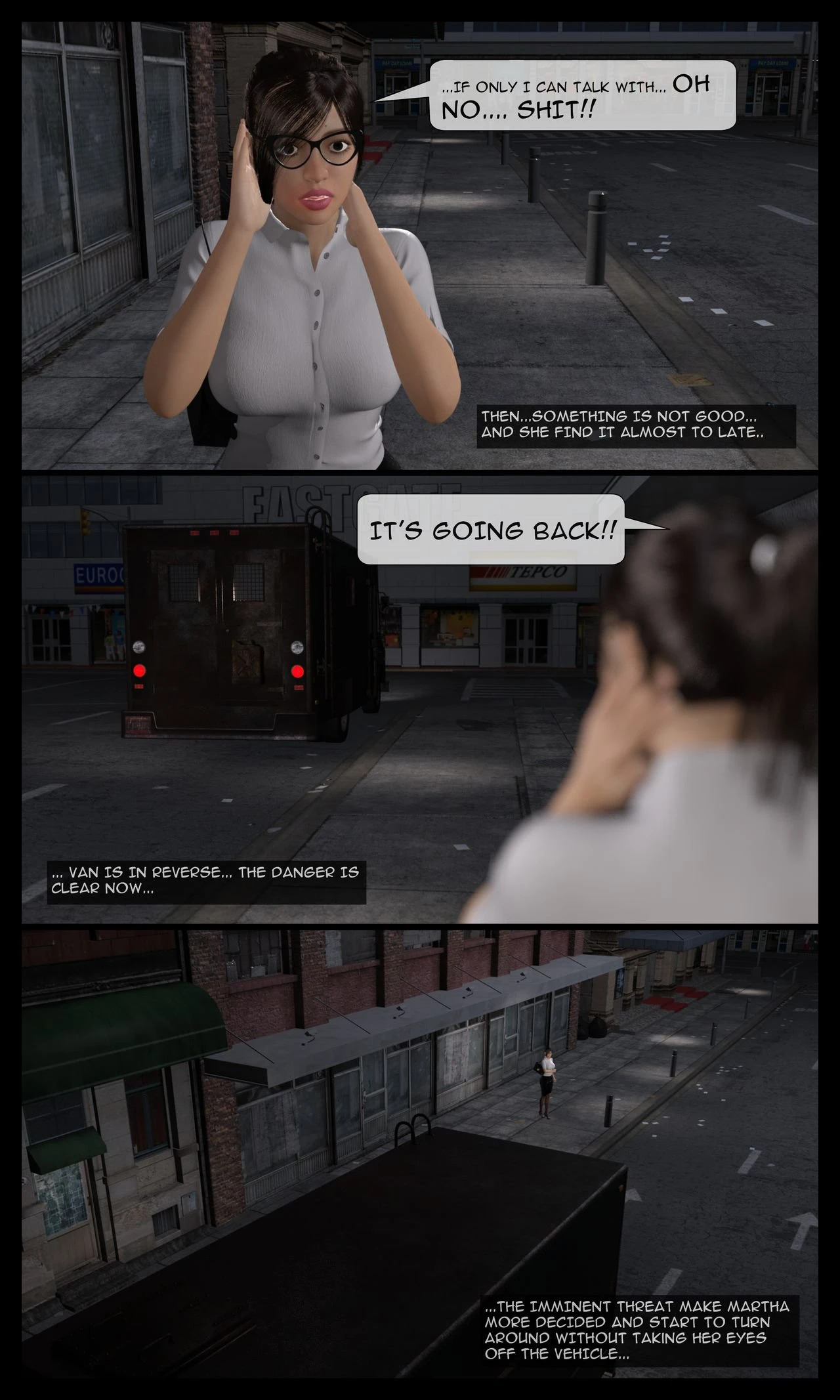 Martha's Tragedy Episode 1 porn comic picture 38