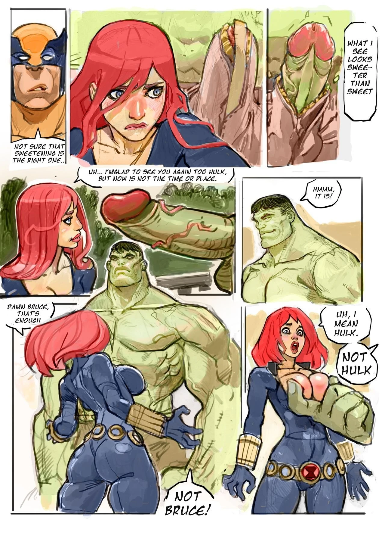 Marvel Story porn comic picture 13