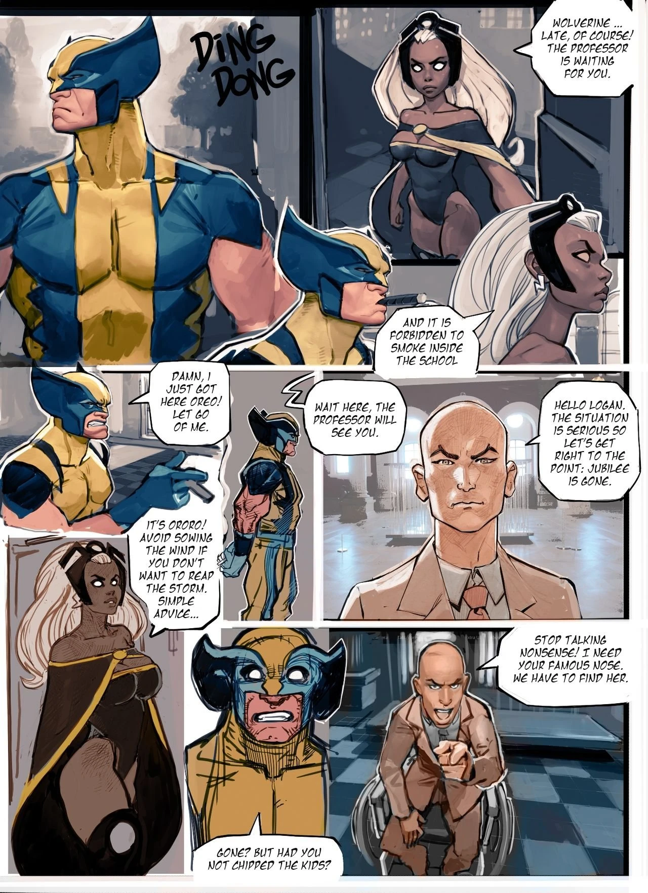 Marvel Story porn comic picture 2