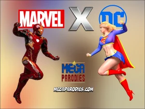 Marvel x DC porn comic picture 1