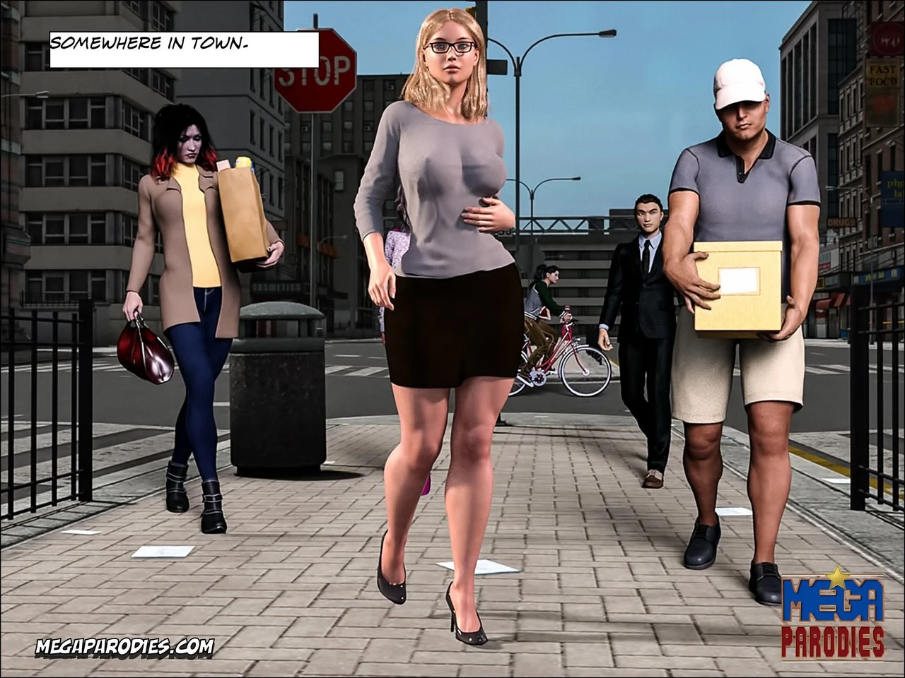 Marvel x DC porn comic picture 2