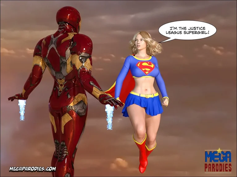 Marvel x DC porn comic picture 27