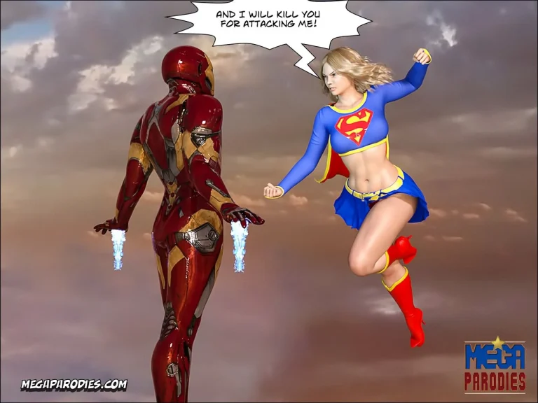 Marvel x DC porn comic picture 28