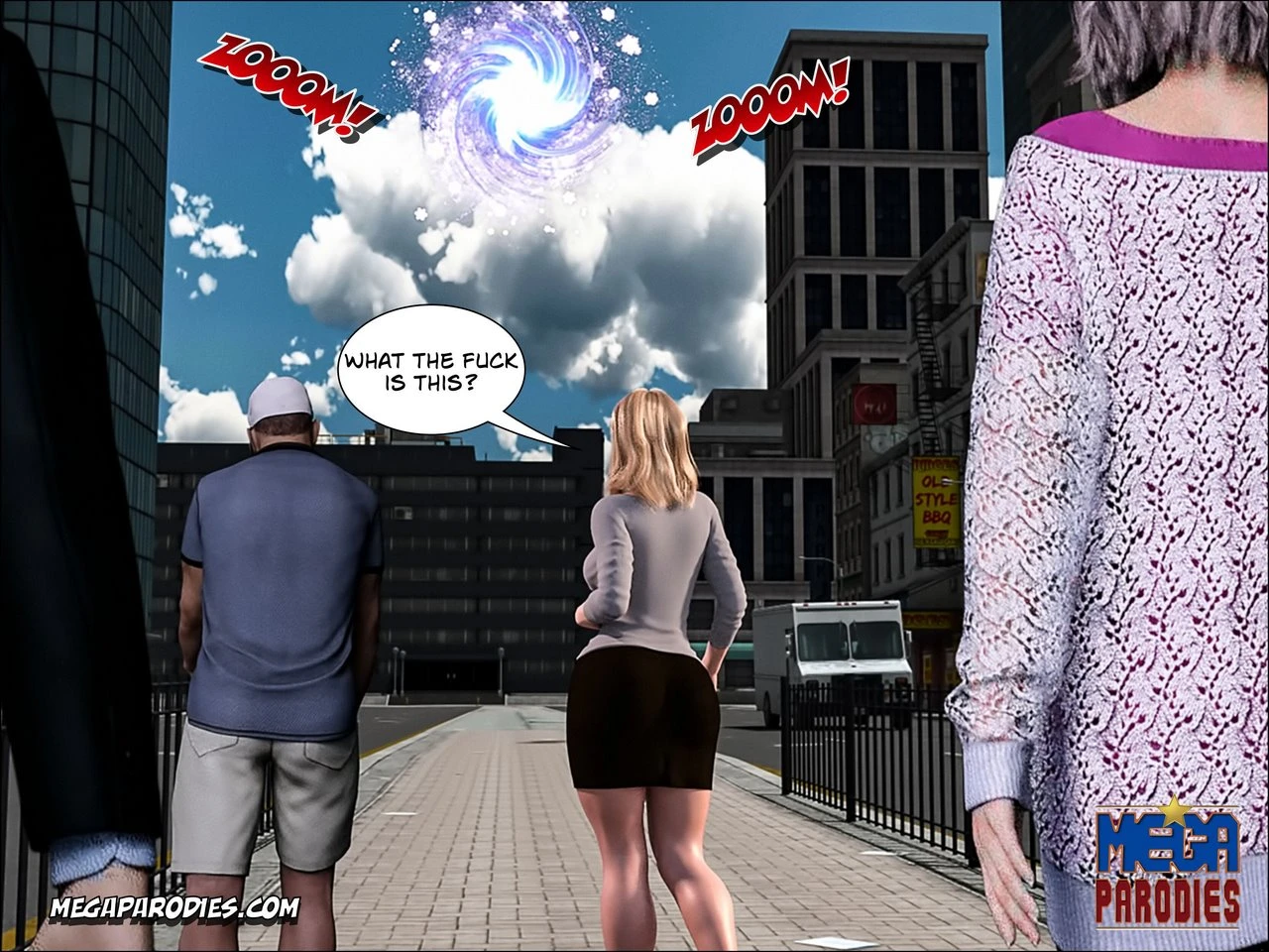 Marvel x DC porn comic picture 3