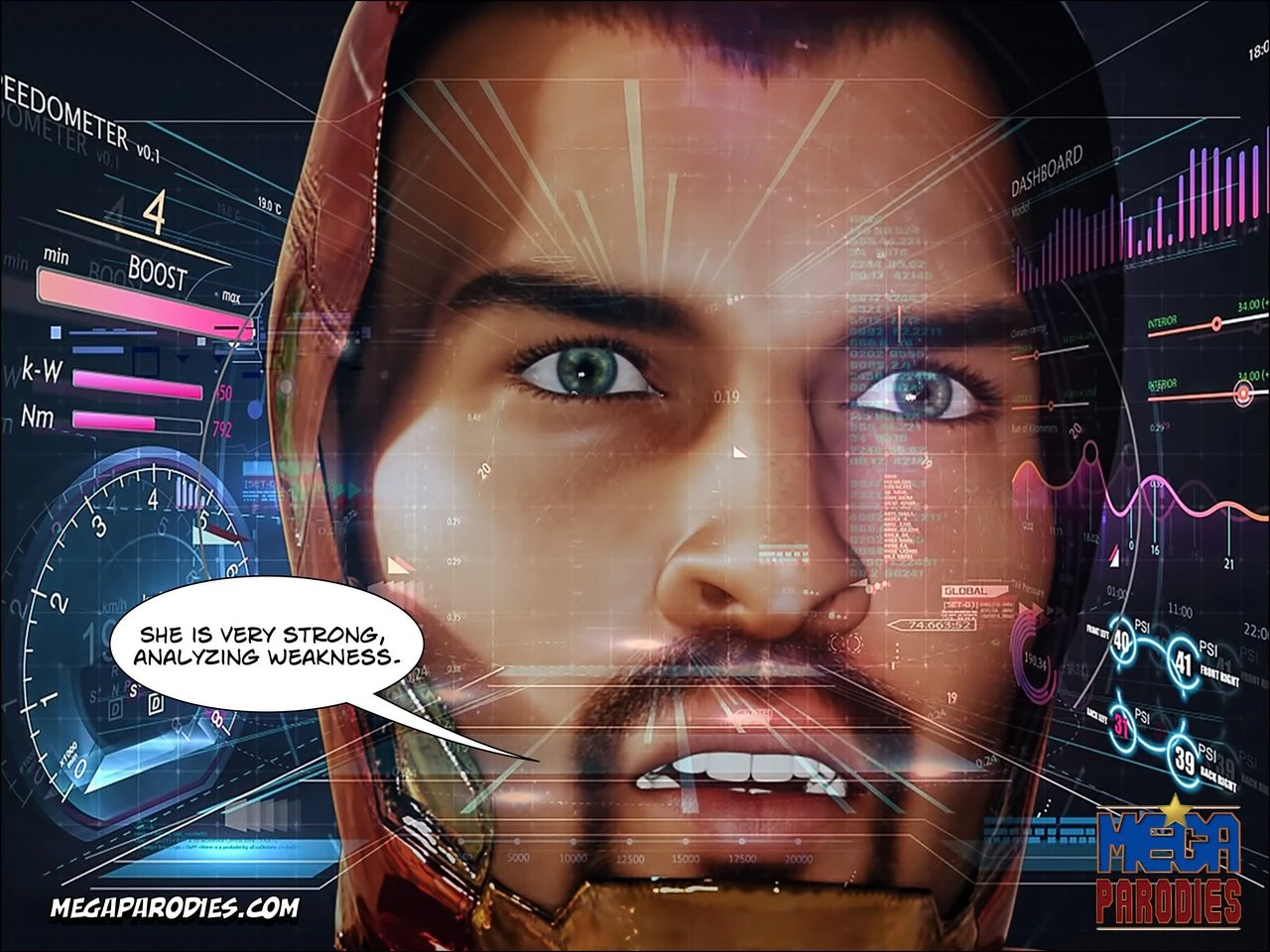 Marvel x DC porn comic picture 31