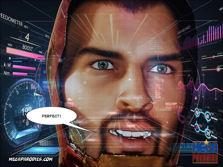 Marvel x DC porn comic picture 33