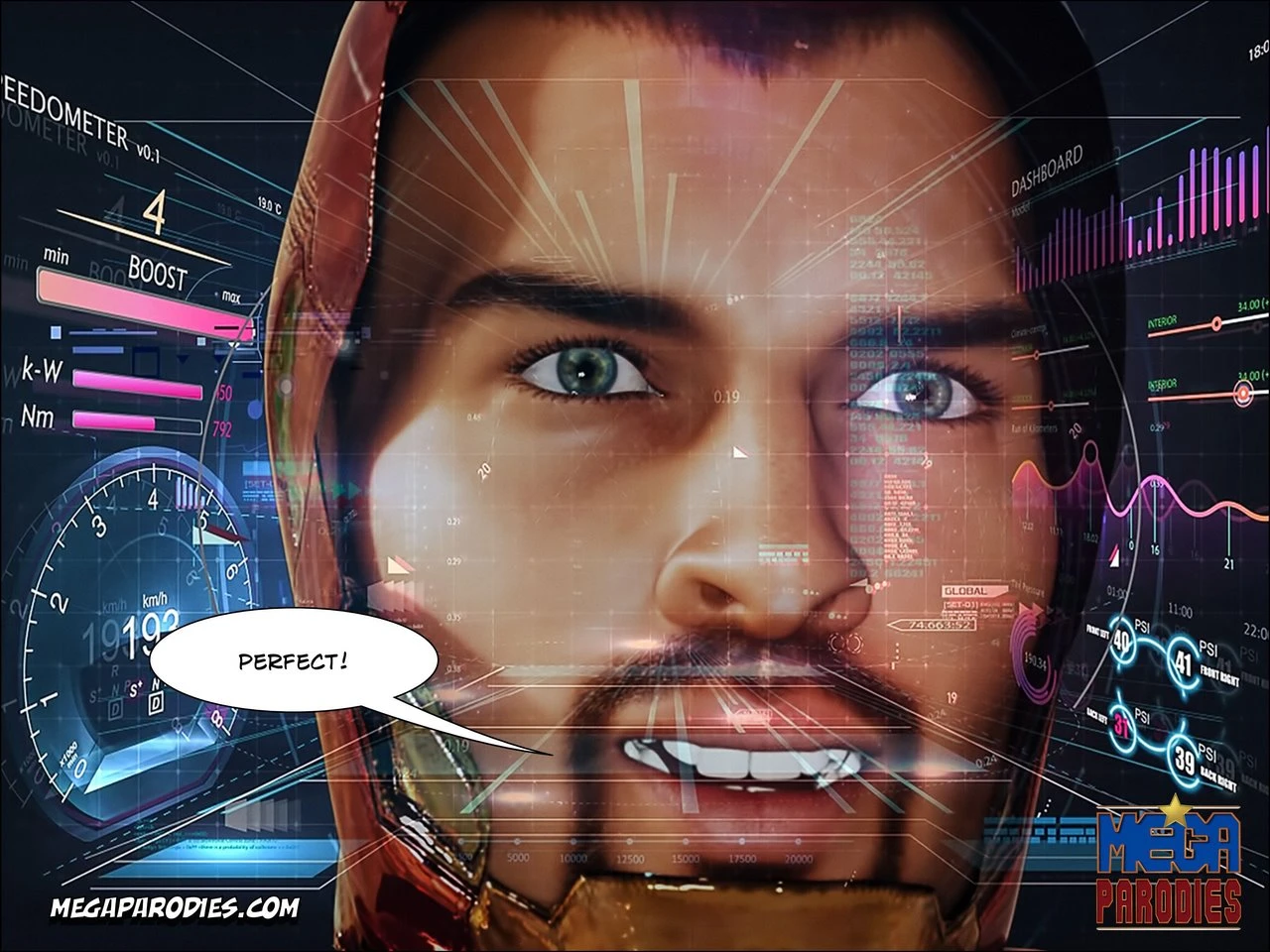 Marvel x DC porn comic picture 33