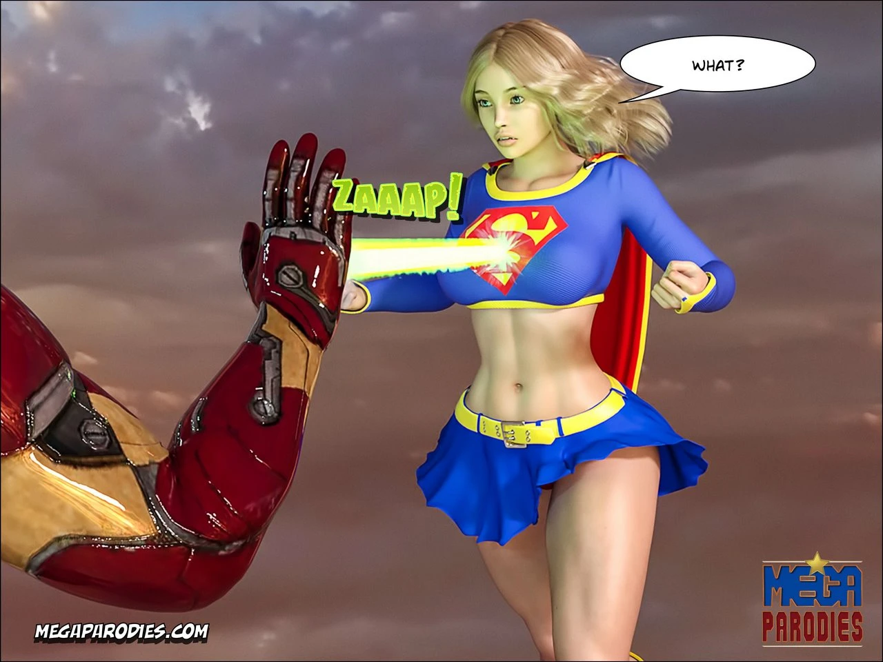 Marvel x DC porn comic picture 35