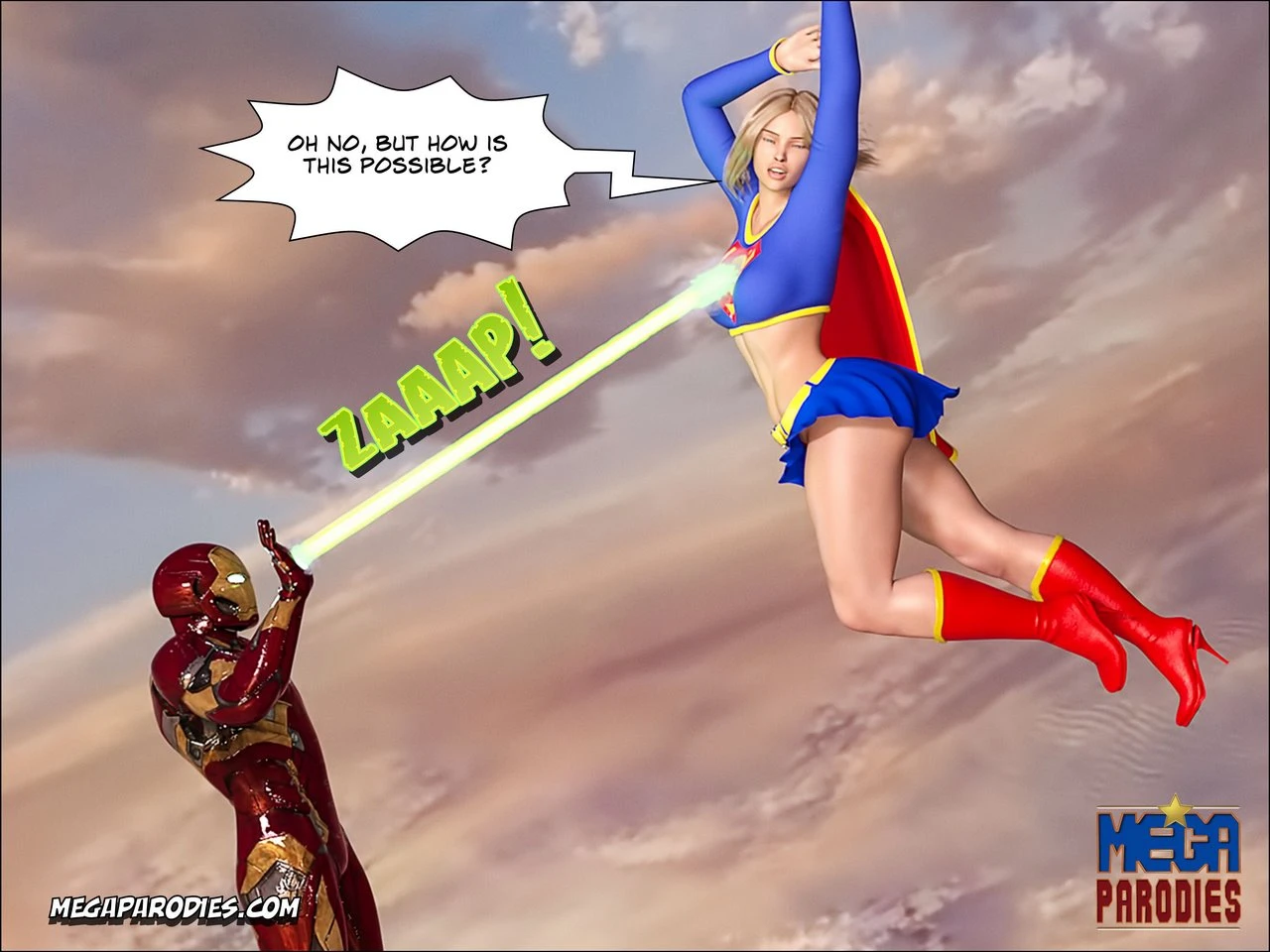 Marvel x DC porn comic picture 36