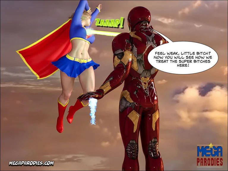 Marvel x DC porn comic picture 37