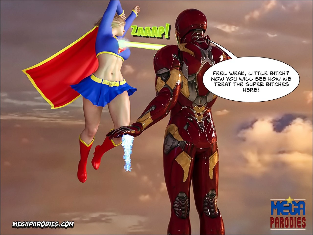 Marvel x DC porn comic picture 37