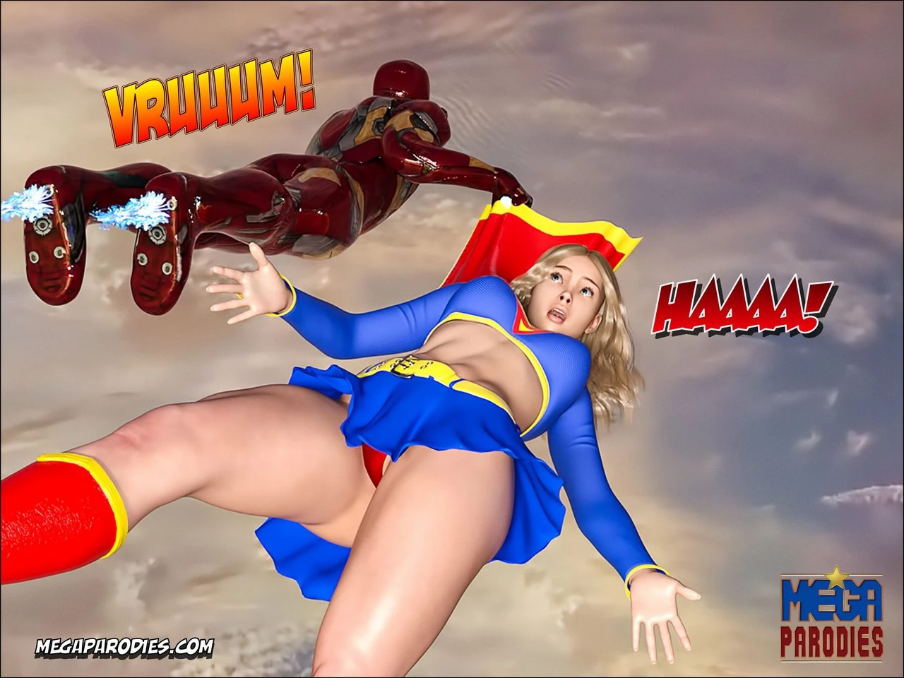 Marvel x DC porn comic picture 40